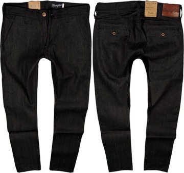 spodnie WRANGLER DENIM CHINO dry W28 L32 chinosy