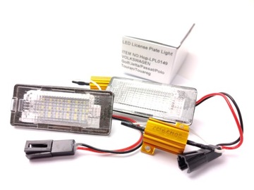LAMPY LED OSVĚTLENÍ TABULKY VW TIGUAN 2011-