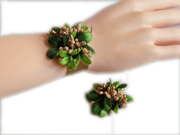 KM 12 C * Kotylion + przypinka * ślub, studniówka