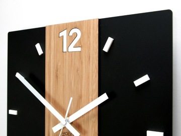 Деревянные настенные часы PRIMO Satin 3D