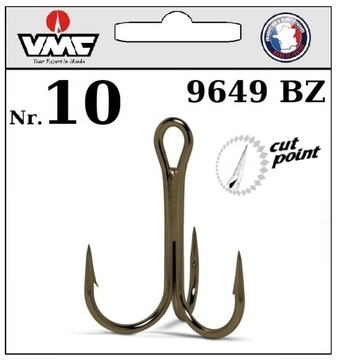 10 x KOTWICZKA VMC 9649 BZ Nr.10