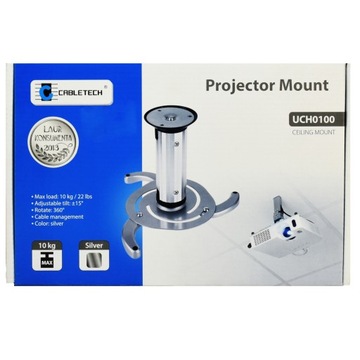 ПОТОЛОЧНАЯ ВЕШАЛКА, ПРОЕКТОР, 10 кг, РЕГУЛИРУЕМАЯ