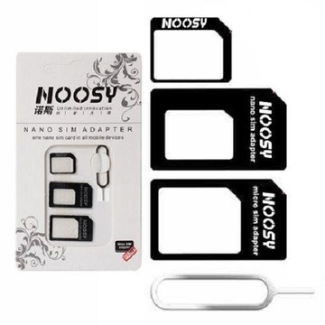 Адаптер NOOSY Адаптеры для карт Micro Sim Nano Sim