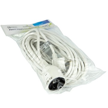 PRZEDŁUŻACZ OGRODOWY 10M BIAŁY P0110 EMOS