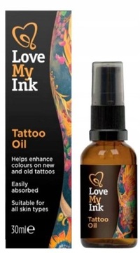 Love My Ink Olejek do pielęgnacji tatuażu 30ml