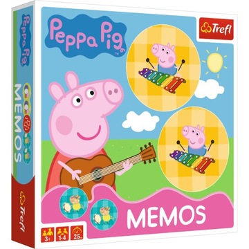 GRA PAMIĘCIOWA MEMORY MEMO ŚWINKA PEPPA 01893