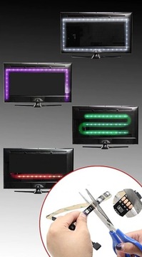 RGB СВЕТОДИОДНАЯ ЛЕНТА USB С ПУЛЬТОМ 4М ПОДСВЕТКА ТВ 5В