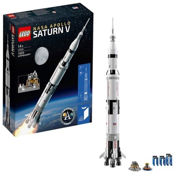 Космическая ракета UNIKAT LEGO NASA Apollo Saturn V
