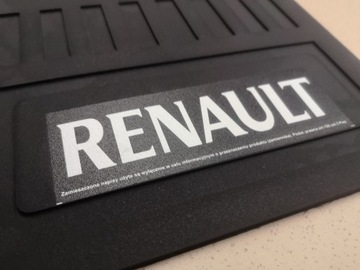 Брызговик, фартук, резиновый чехол, 225x205 RENAULT