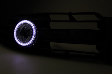 VW PASSAT B5 FL ГАЛОГЕННЫЕ + ЛЕНТЫ ДНЕВНОГО СВЕТА В РЕШЕТКЕ БАМПЕРА