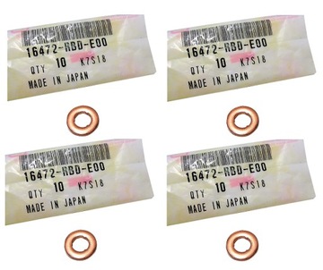 PODKŁADKI WTRYSKIWACZA HONDA ACCORD CIVIC 2.2 CTDi