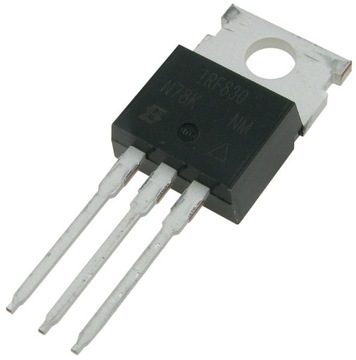 Tranzystor MOSFET N IRF830N 4,5A/500V/1,5R /3531