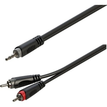 Kabel audio Roxtone RAYC150L1 1m aux mp3 chinch