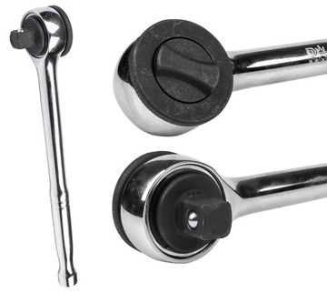 Grzechotka stalowa rączka 45 zębów 1/4'' COR C8425