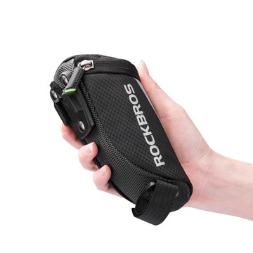 Чехол для седельной сумки RockBros C28BK, седельная сумка для велосипеда, черный
