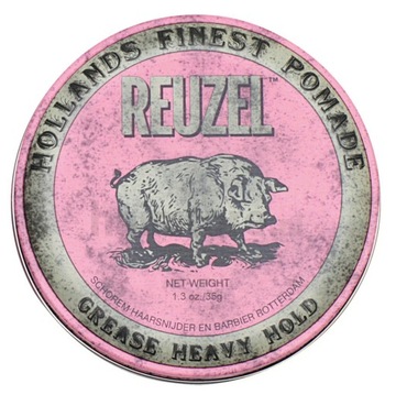 Reuzel Pink Wax Strong Pomade средний блеск 113