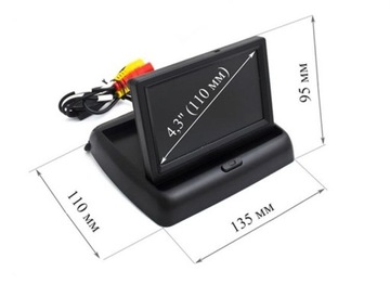 СКЛАДНОЙ АВТОМОБИЛЬНЫЙ МОНИТОР TFT-4.3/CAR-2 4,3