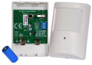 ALARM BEZPRZEWODOWY 5 CZUJEK PILOTY GSM SMS ELMES