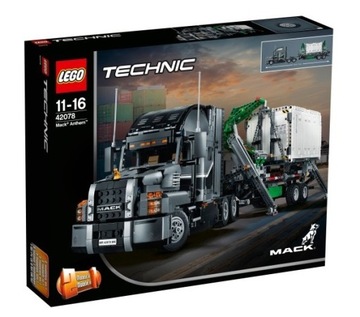 LEGO 42078 TECHNIC CIĘŻARÓWKA MACK ANTHEM