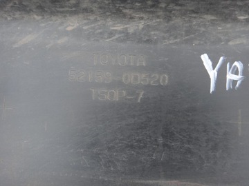 ЗАДНИЙ БАМПЕР TOYOTA YARIS III LIFT 2014-2017