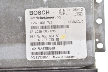 ЭБУ CITROEN C5 0260002767 9641281180