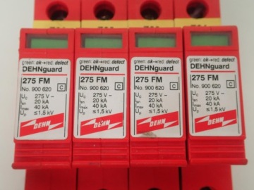 Разрядник для защиты от перенапряжений DEHNguard 275 FM - 4 шт.