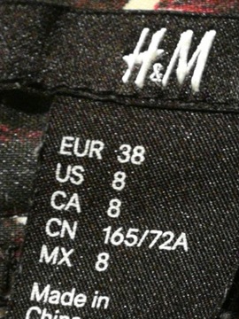 SPÓDNICA DAMSKA H&M ROZM. 38