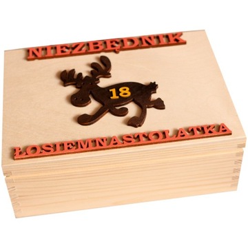 ПОДАРОЧНАЯ КОРОБКА ESSENTIAL НА 18, 26, 30, 40, 50 ДНЕЙ РОЖДЕНИЯ Подарочная коробка