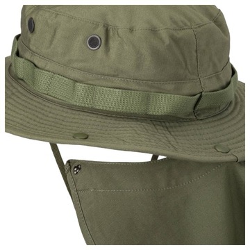 Kapelusz Helikon Boonie Hat z nakarczkiem RipStop Zielony Olive L