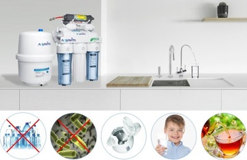 ОБРАТНЫЙ ОСМОС RO8 AV ИОНИЗАЦИЯ СТРУКТУРИЗАЦИЯ