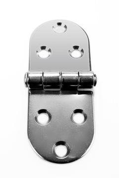 Zawias ze stali nierdzewnej 30x80 mm A4 L80