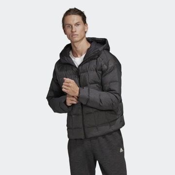 ADIDAS Z.N.E. RIPSTOP BLACK DOWN JACKET