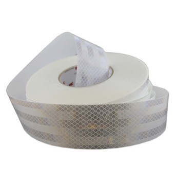 3M 983-10 ЛЕНТА СВЕТООТРАЖАЮЩАЯ КОНТУР самоклеящаяся 55мм/1м белая светоотражающая