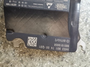 MODUL SENSOR AIRBAG SMART FORFOUR A4539017400