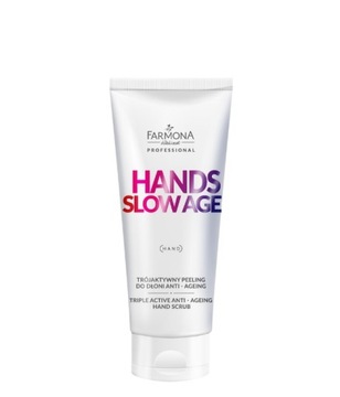 FARMONA HANDS SLOW AGE - TRÓJAKTYWNY PEELING DO DŁONI 200ml