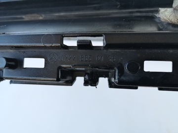 MERCEDES S-KLASA W222 AMG - SPOILER ZDERZAKA TYŁ