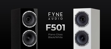 FYNE AUDIO F501 БЕЛЫЙ ГЛЯНЦЕВЫЙ НАПОЛЬНЫЙ ДИНАМИК