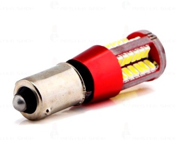 ŻARÓWKA BA9S LED 57 SMD T4W 3014 BIAŁA