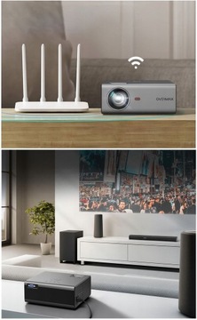 RZUTNIK PROJEKTOR OVERMAX MULTIPIC 3.5 LED HD WIFI