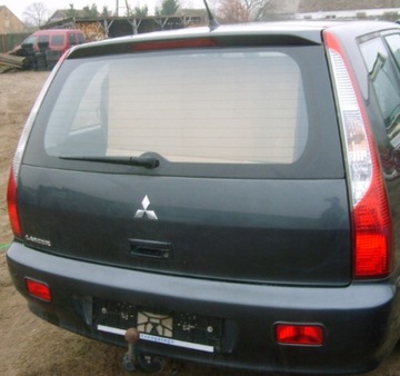 LANCER KOMBI 03-08 VII VÍKO KUFRU Z SKLO (OKNO) ŠEDÁ A02