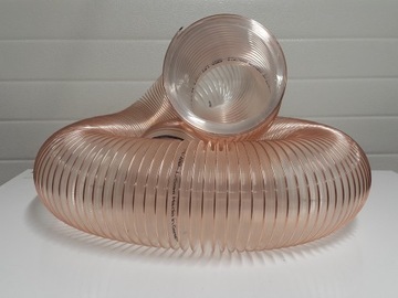 Шланг Spiro для опилок PUR fi 160, антистатический