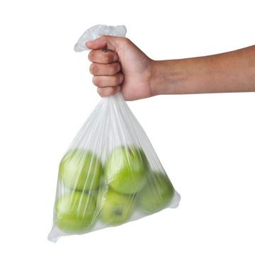 Woreczki torebki foliowe HDPE śniadaniowe 14x38