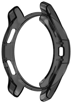 ЧЕРНЫЙ СИЛИКОНОВЫЙ КОРПУС ДЛЯ ЧАС SAMSUNG GALAXY 46 мм