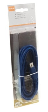 OBI KABEL PRZEWÓD USB 3.0 A-B DRUKARKA SKANER 1,5M