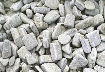 СЕРАЯ ГАЛКА Камень для сада 1000 кг.