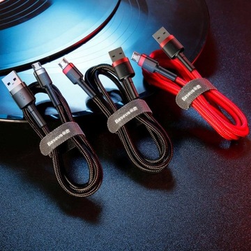 Кабель Baseus Cafule USB/micro USB QC 3.0