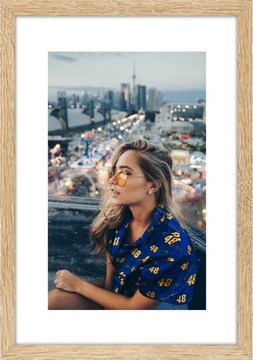 RAMA DREWNIANA NA ZDJĘCIA RAMKA FOTO 40x60 cm