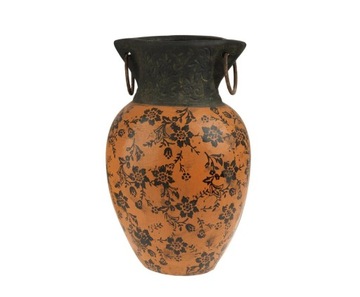 Wazon ceramiczny HAND MADE super INDONEZJA RETRO