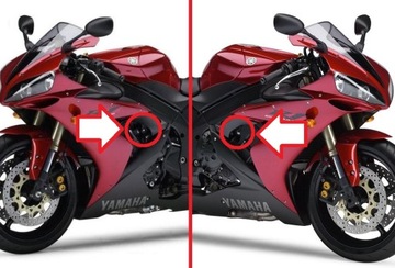 YAMAHA R1 YZF 1000 RN12 04-06 - АВАРИЙНЫЕ НАКЛАДКИ ТВЕРДЫЕ