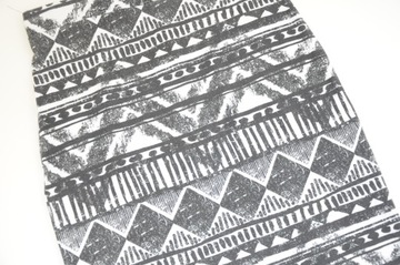 NEW LOOK spódnica maxi w azteckie wzory S